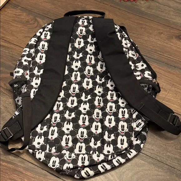 Disney Parks Black & Whote Mickey Mouse Backpack - Picture 3 of 6